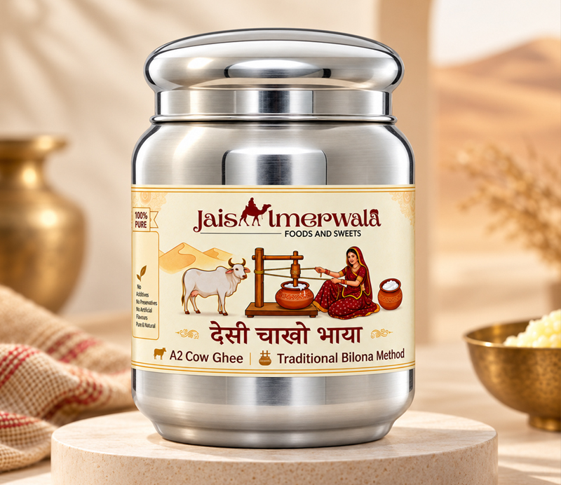 Desi Cow Ghee Made From Curd
